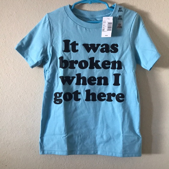 Brand new blue short sleeve tee! - Picture 2 of 4